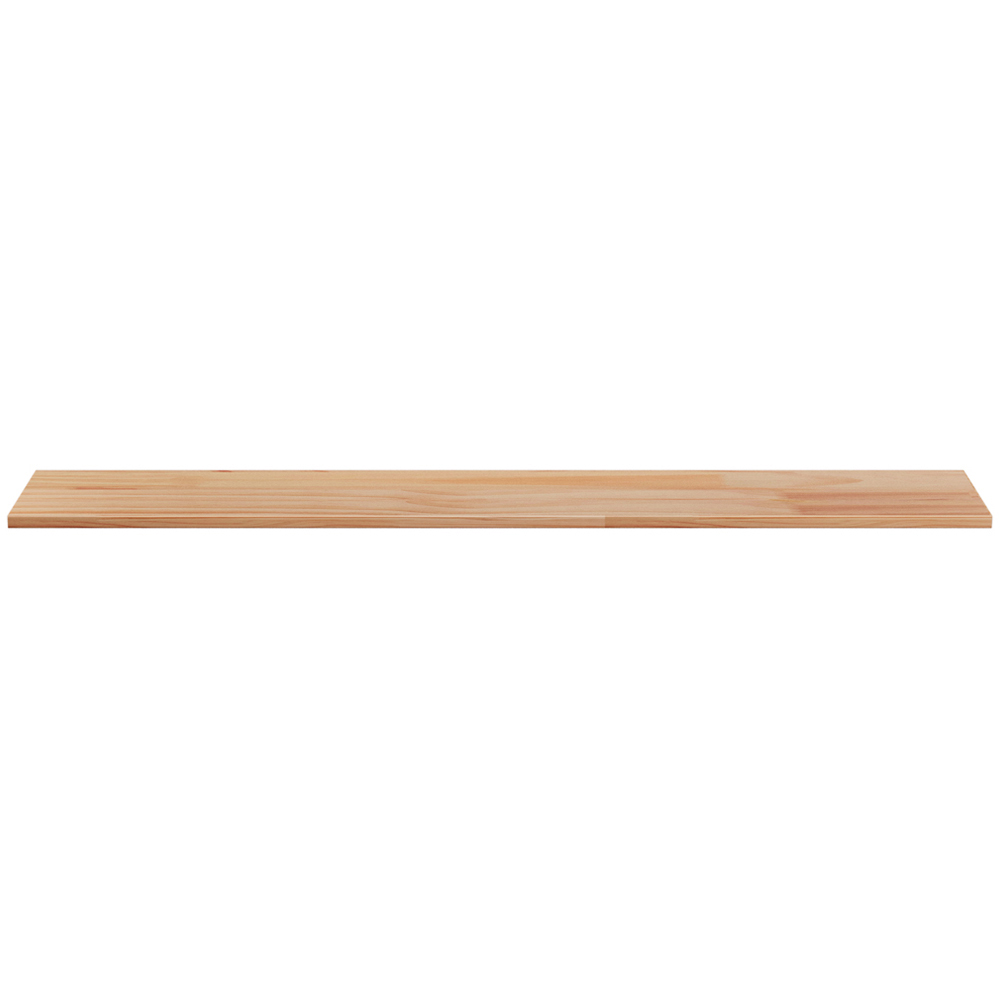 Homebase 120cm Solid Pine Shelf Image 3