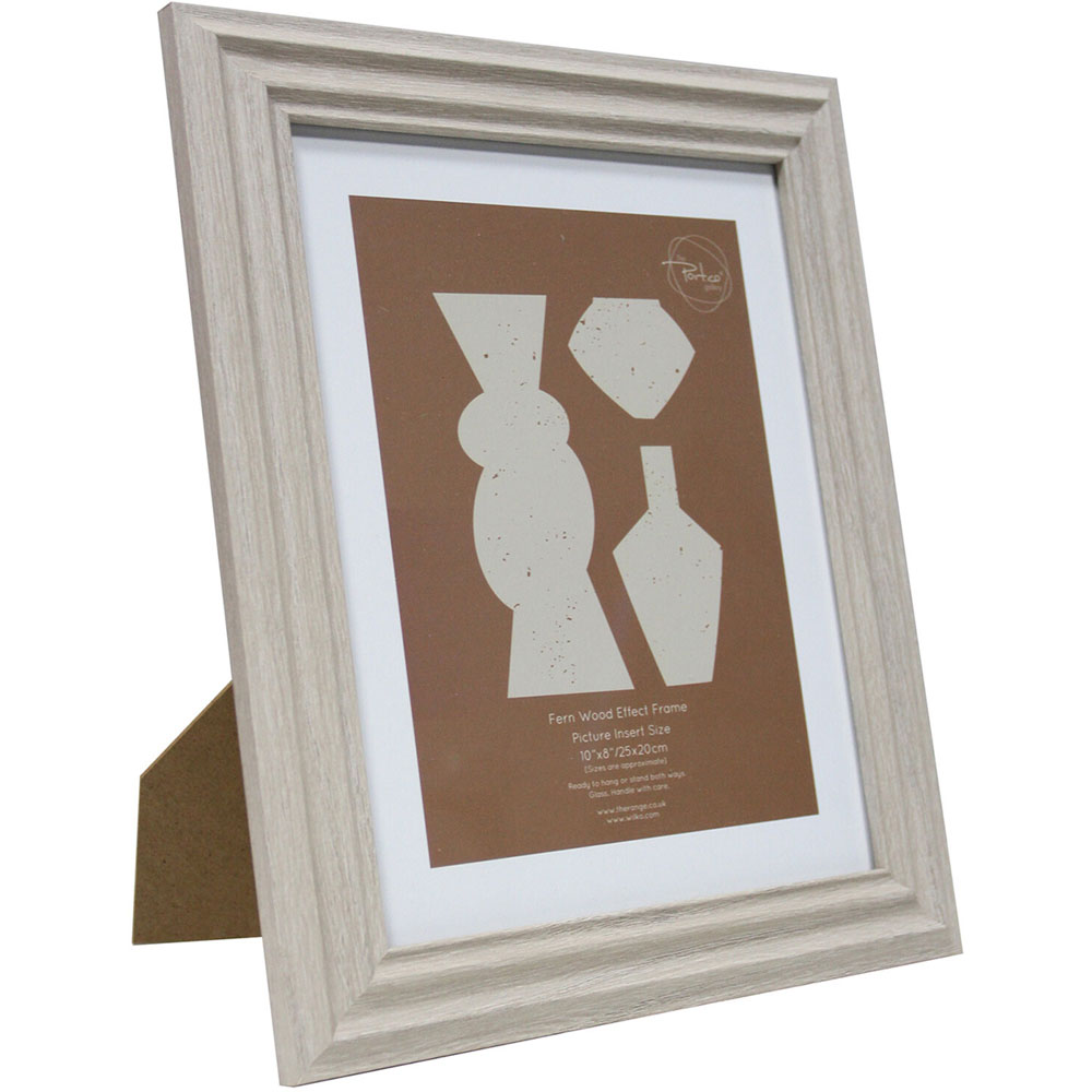 Fern Wood Effect Frame - Natural / 10x8in Image 2