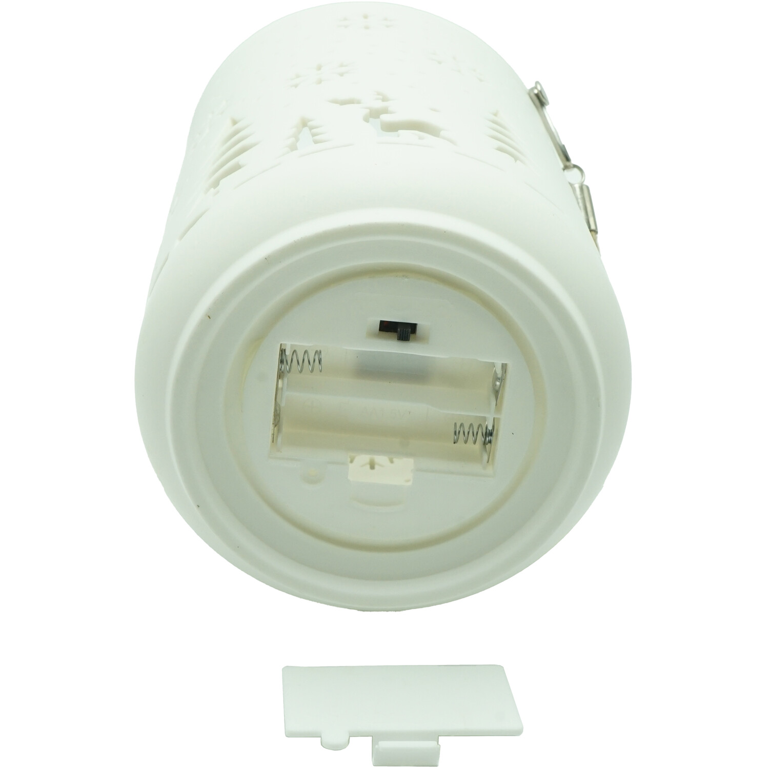 LED Snowflake House Lantern White Image 13