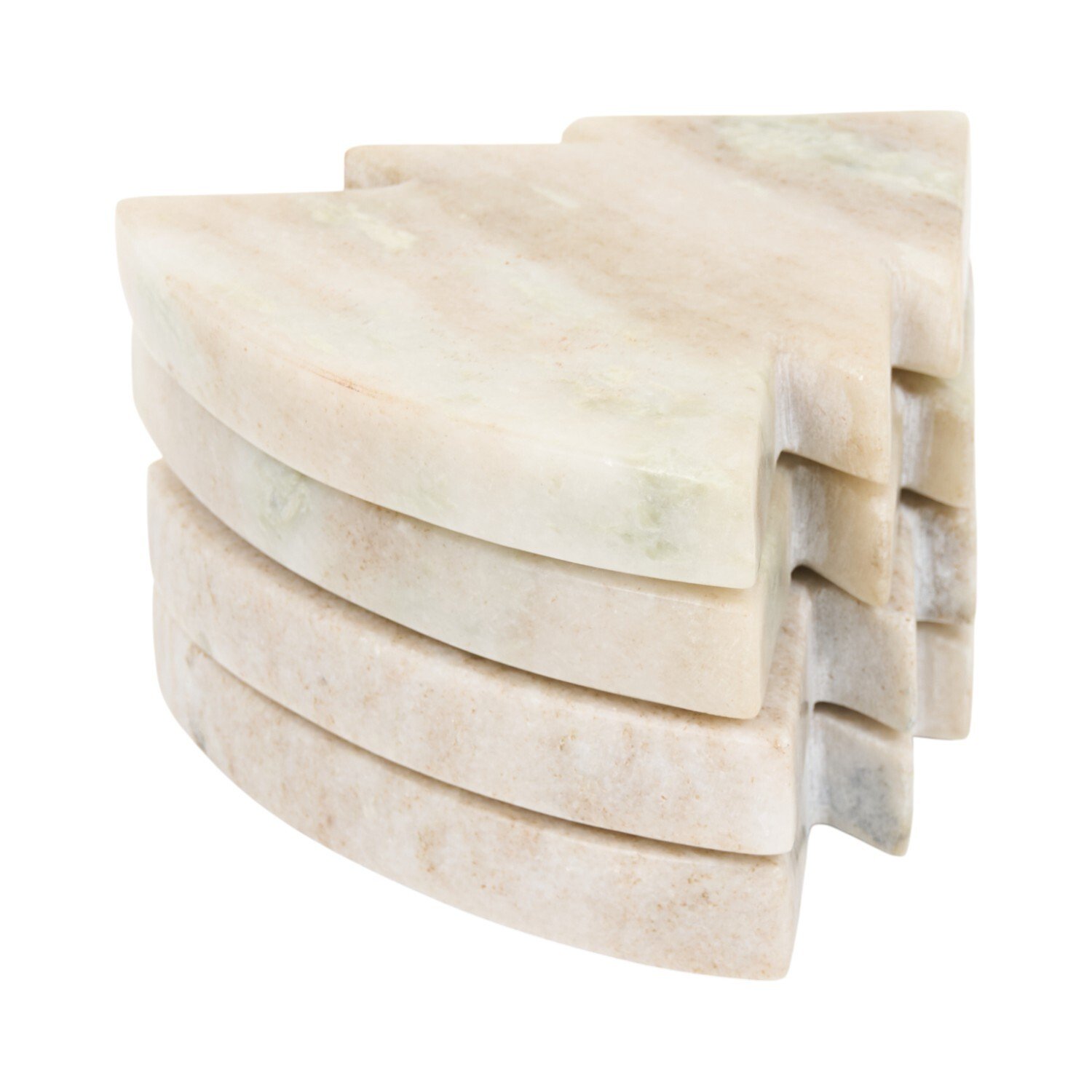 Pack of 4 Christmas Tree Coasters Image 2