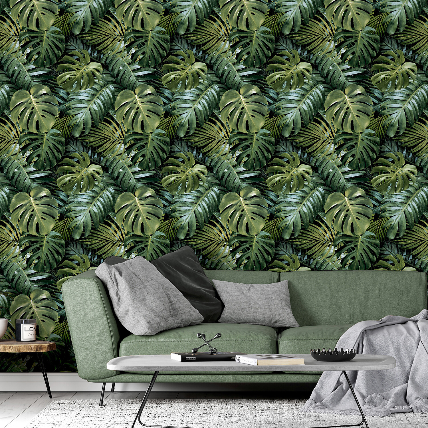 Living Wall Wallpaper - Green Image 6