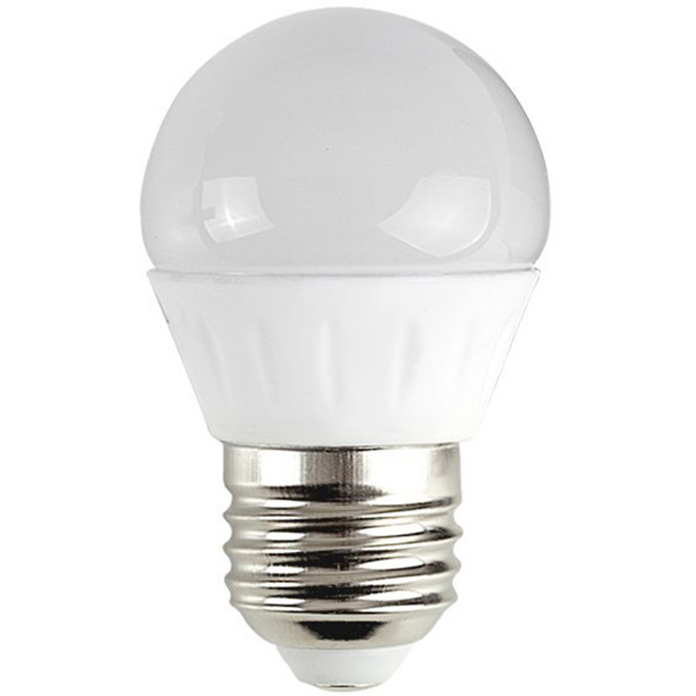 ValueLights 5 Pack E27 LED 4W 2700K Warm White Globe Light Bulbs Image 1