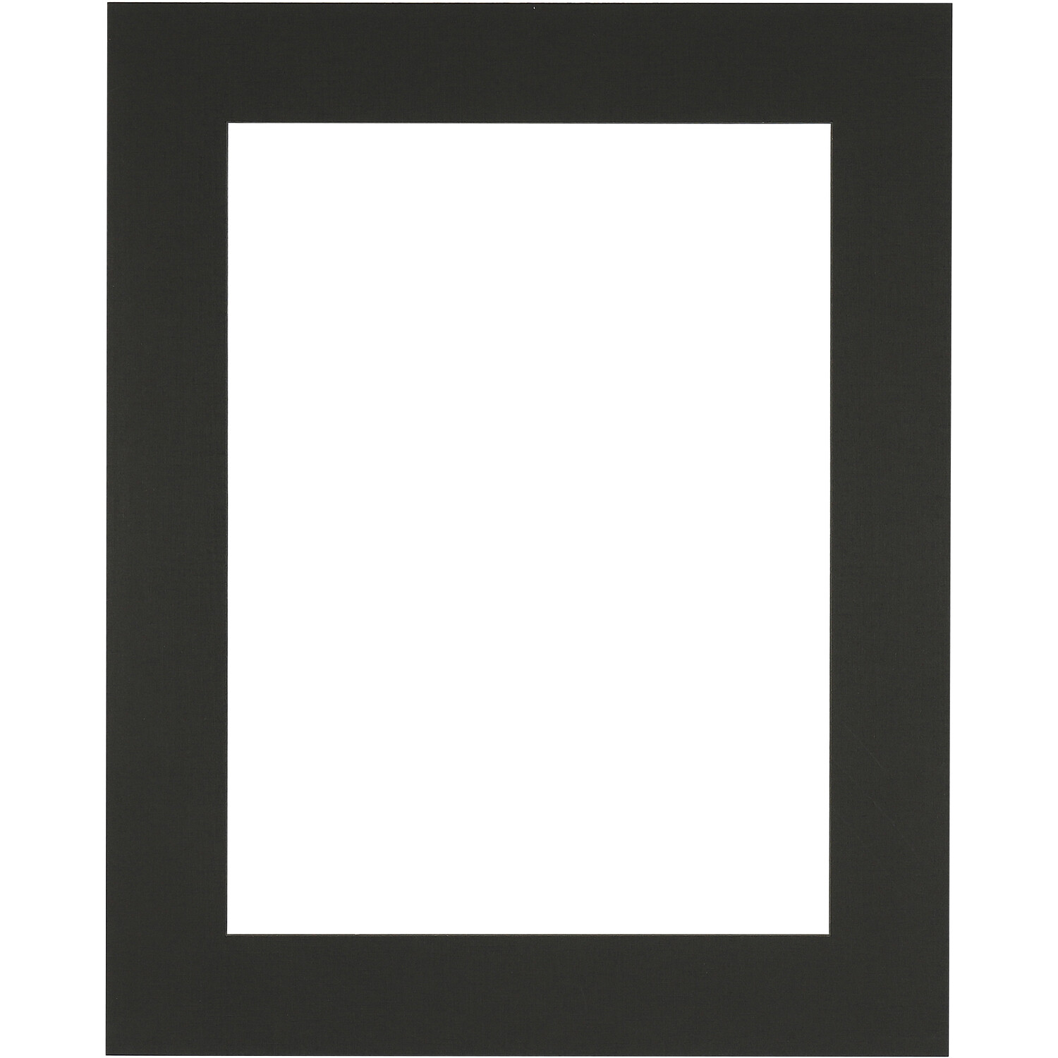 Rectangle Black Photo Frame Mount 20 x 16 inch Image