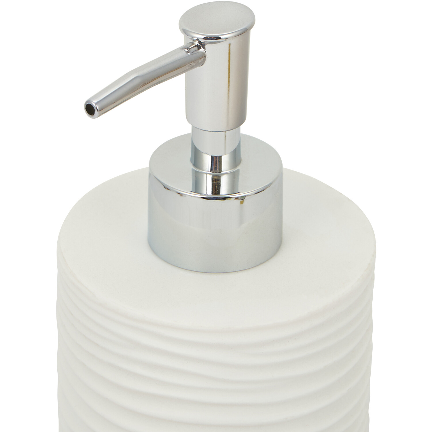 Bali Curve Soap Dispenser - White Image 2