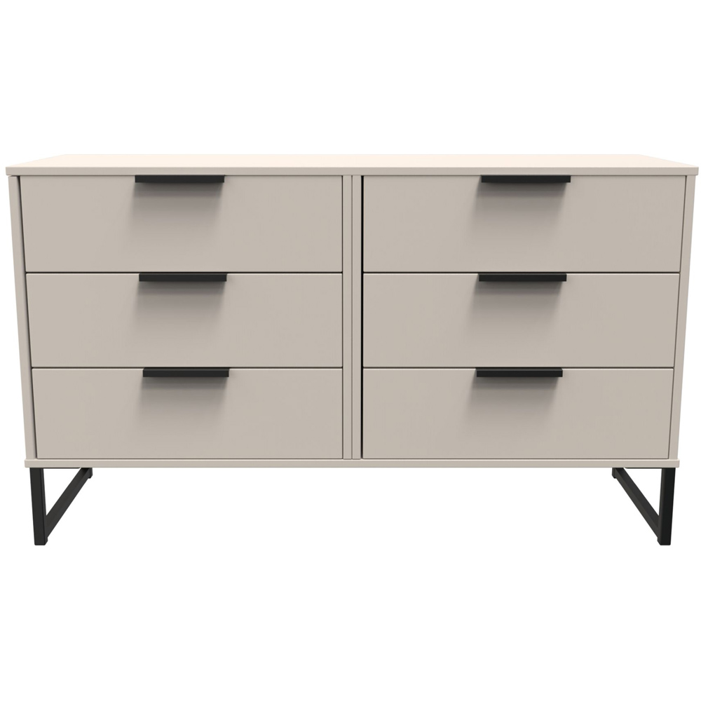 Crowndale Hong Kong 6 Drawer Kashmir Ash Chest of Drawers Ready Assembled Image 3