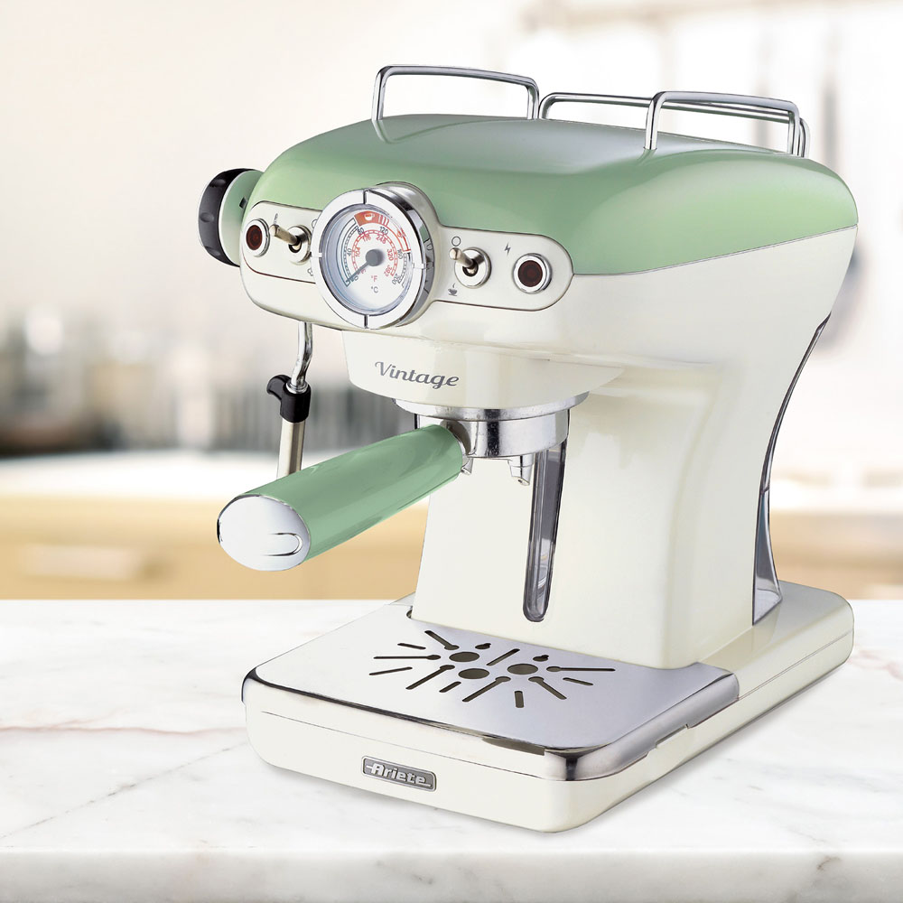Ariete AR8914 Green Vintage 0.9L Espresso Coffee Machine Image 2