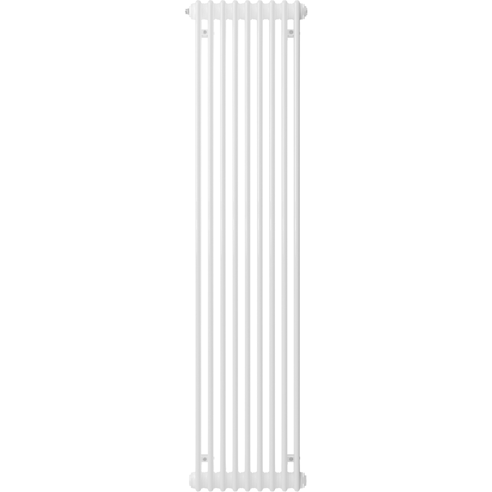 Henrad by Stelrad White 2 Column Vertical Radiator 2000 x 440mm Image 1