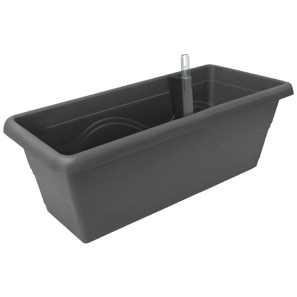 Gardenico Anthracite Self Irrigating Planter 2 Pack Image 3