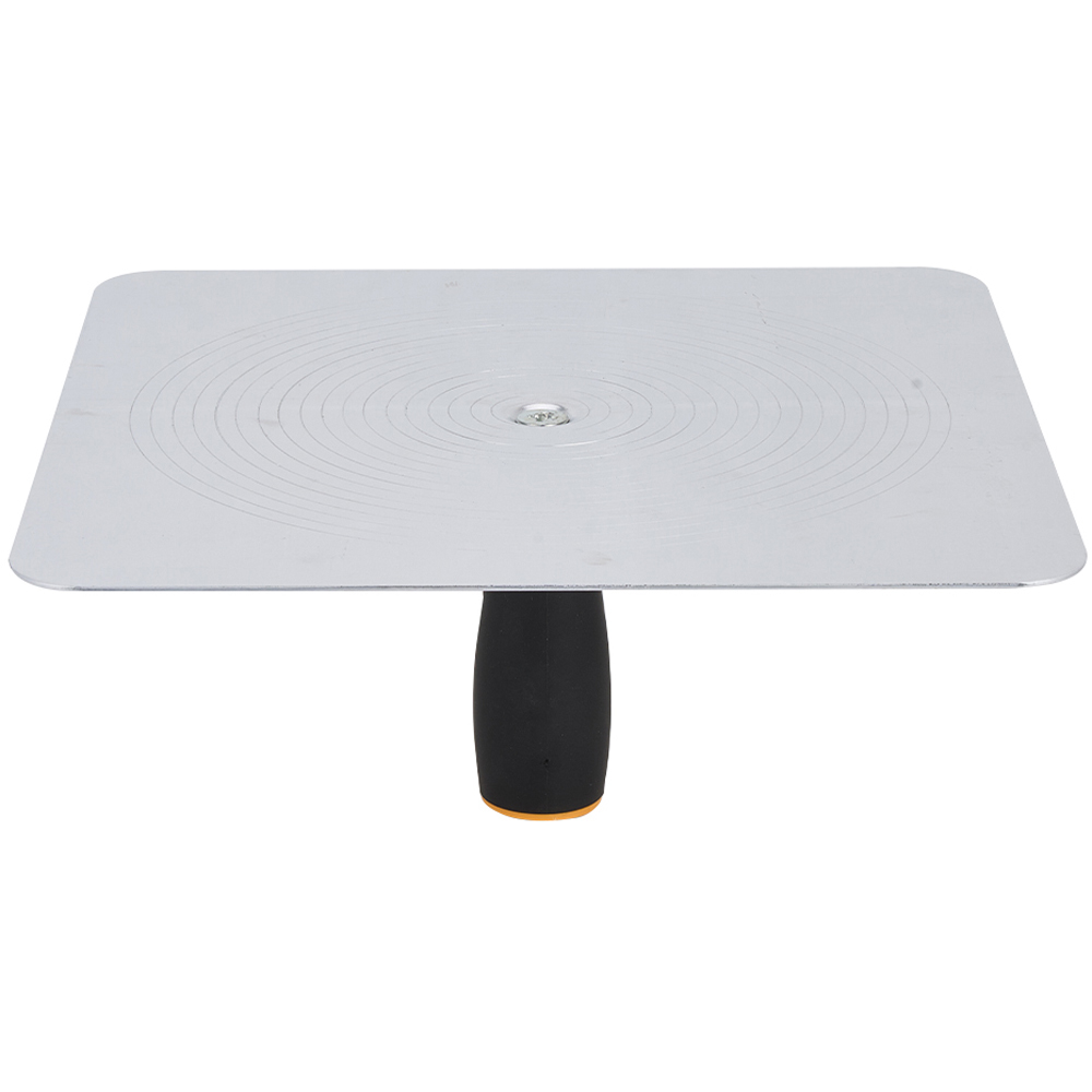 Living and Home Lightweight Aluminium Plastering Hawk with Textured Surface Image 5