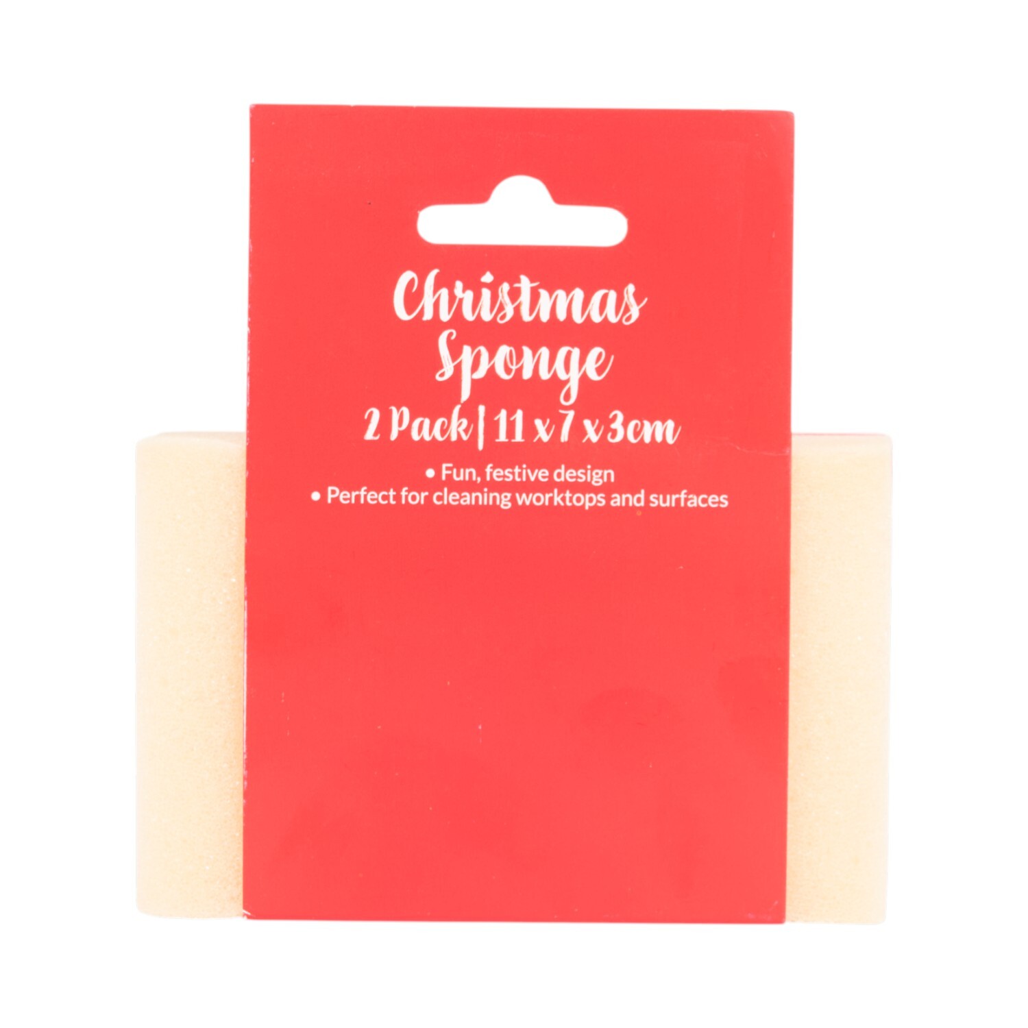 Pack of 2 Cosy Christmas Sponges Image 6