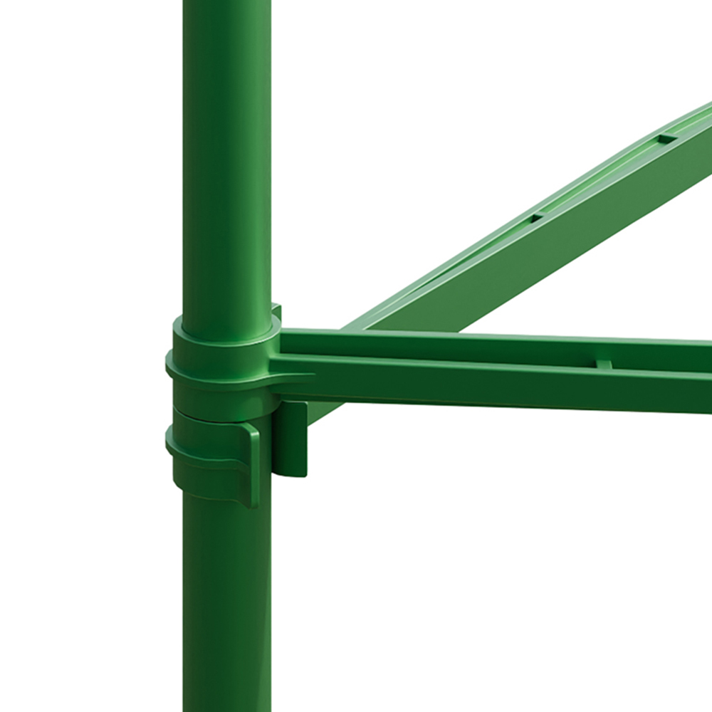 Living and Home Light Green Oval Shaped Galvanised Steel Raised Garden Bed 160 x 80 x 30cm Image 5