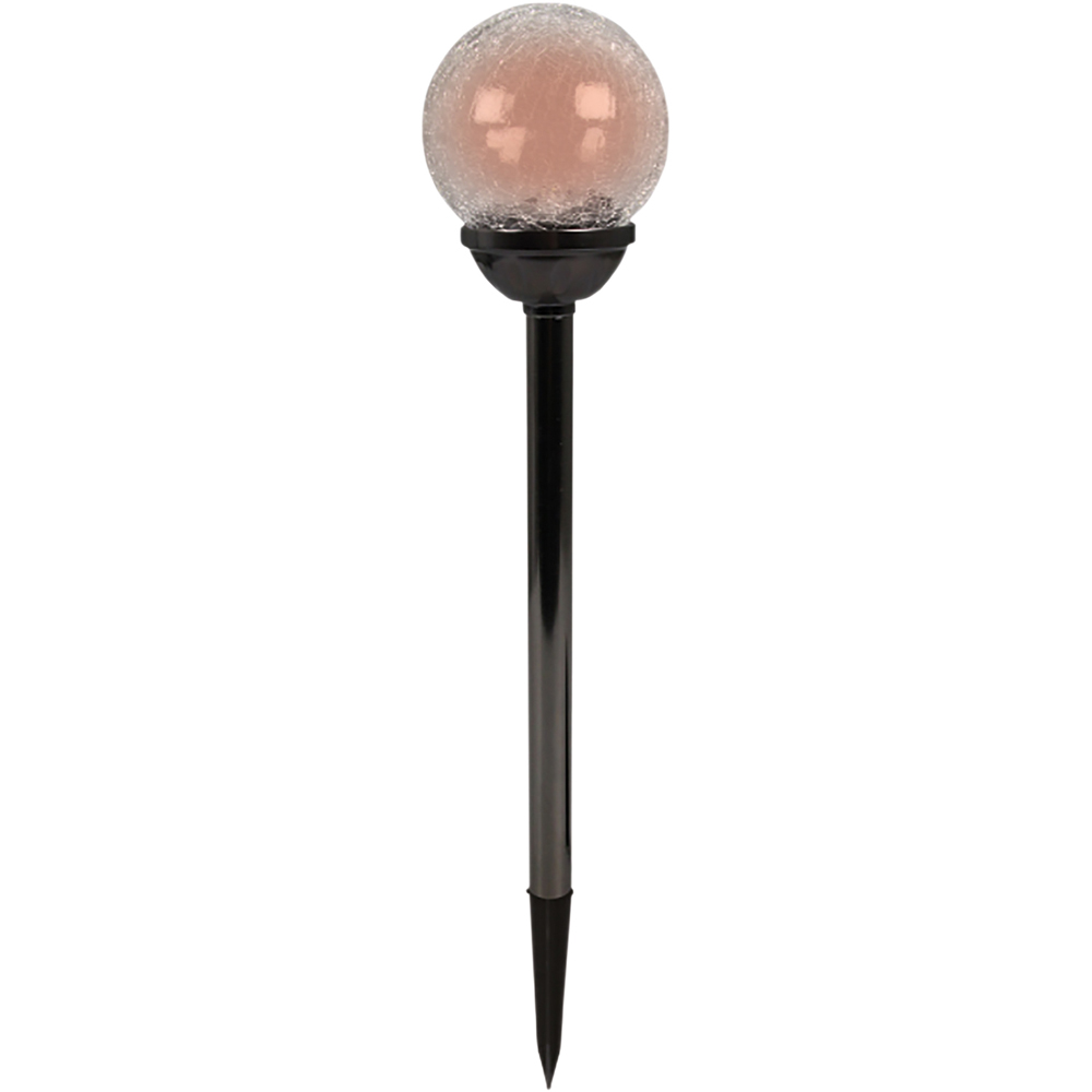 Luxform Palma Black Pearl LED Solar Garden Spike Light Image 4