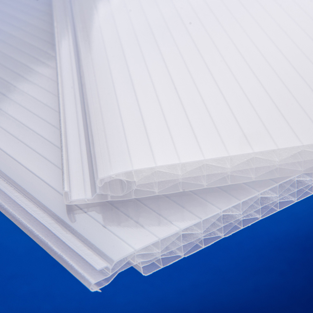 Corotherm Clickfit 16mm Opal Polycarbonate Sheet Roofing Panel 3000 x 500mm Image 2