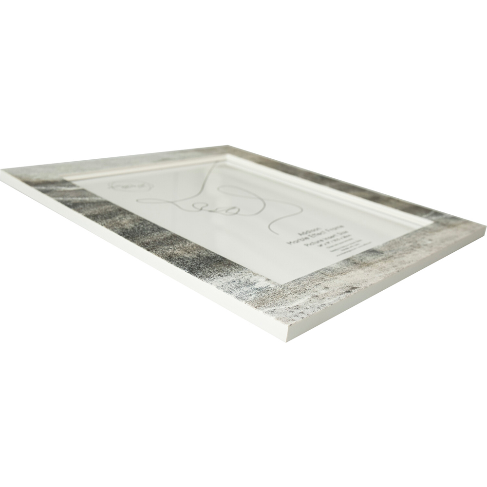 Addison Marble Effect Frame  - Grey / 14 x 11in Image 3