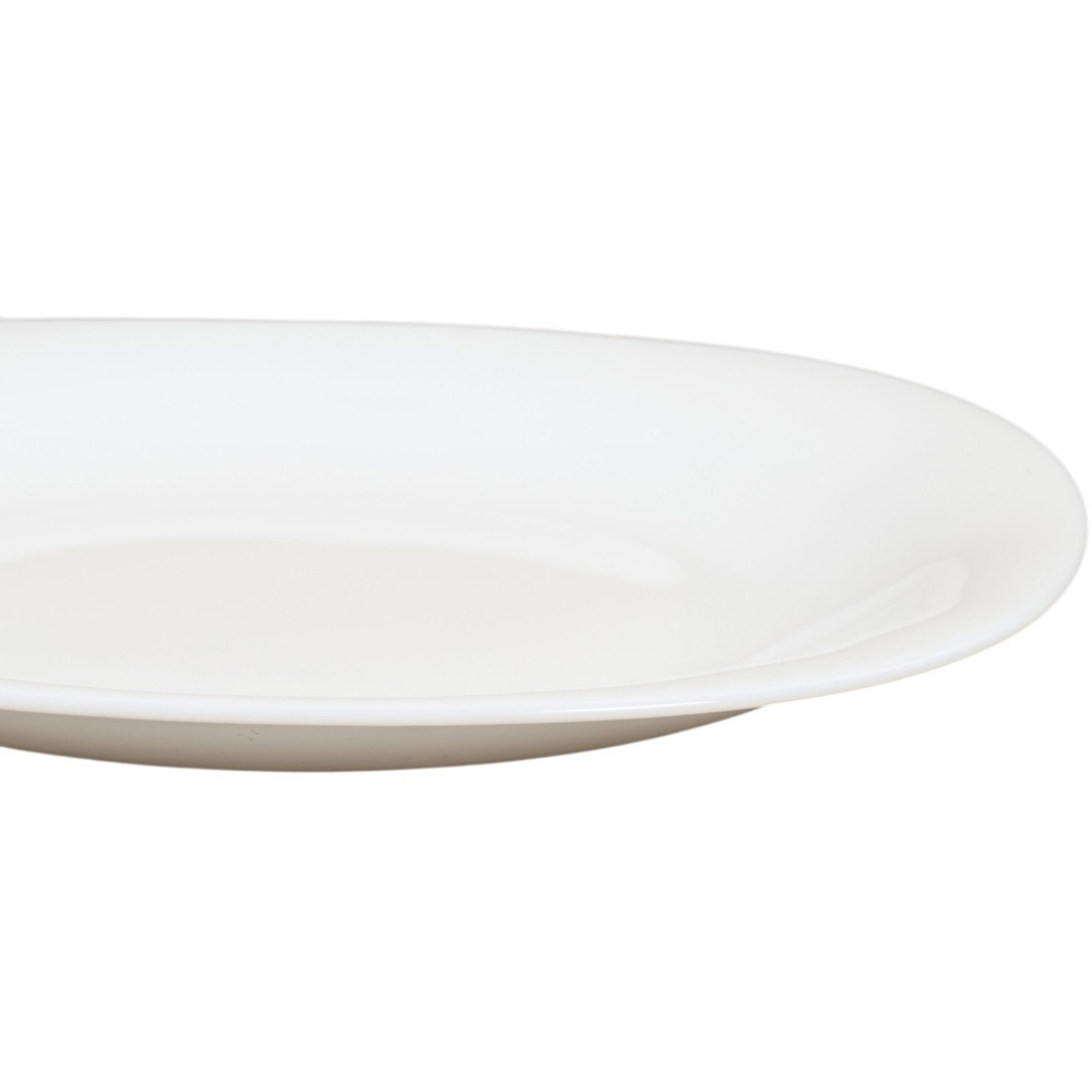 Plaza Dessert Plate White Image 2