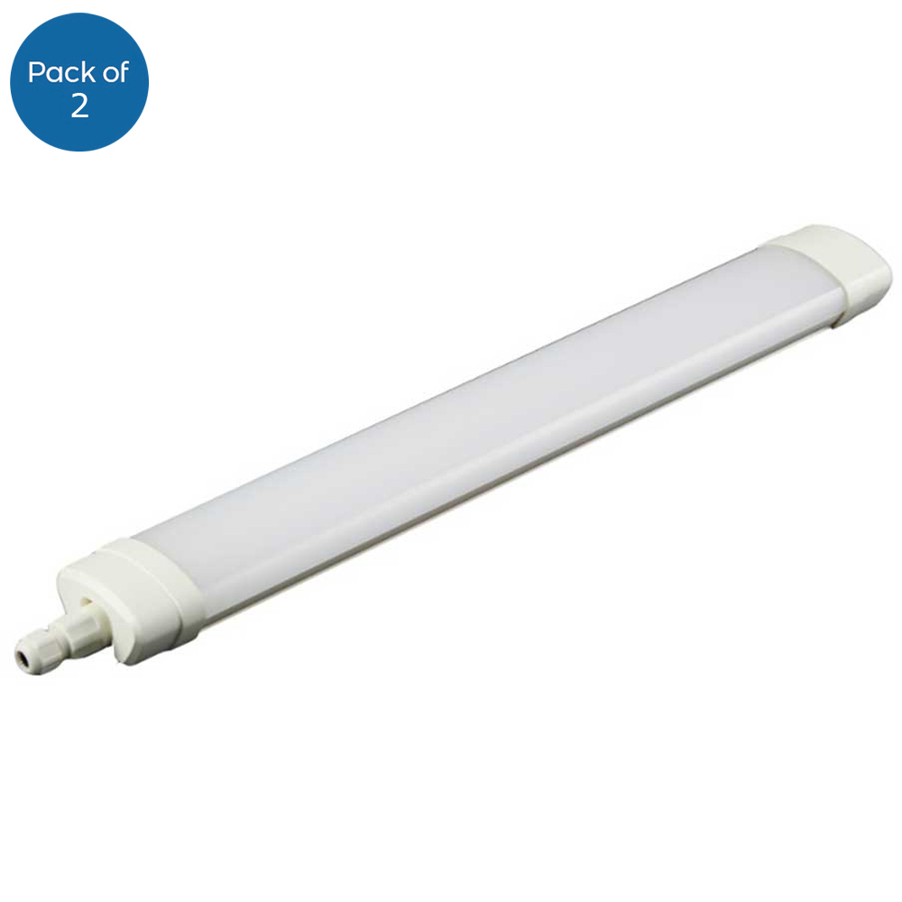 ENER-J 45W 4000K LED Triproof Batten 150cm 2 Pack Image 1