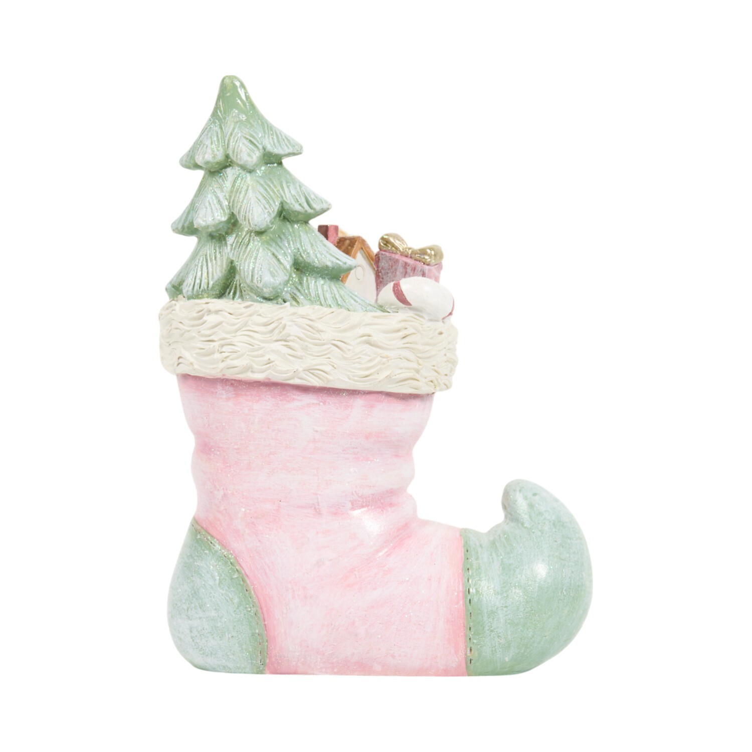 Cute Mouse Boot OrnamentPink Image 3