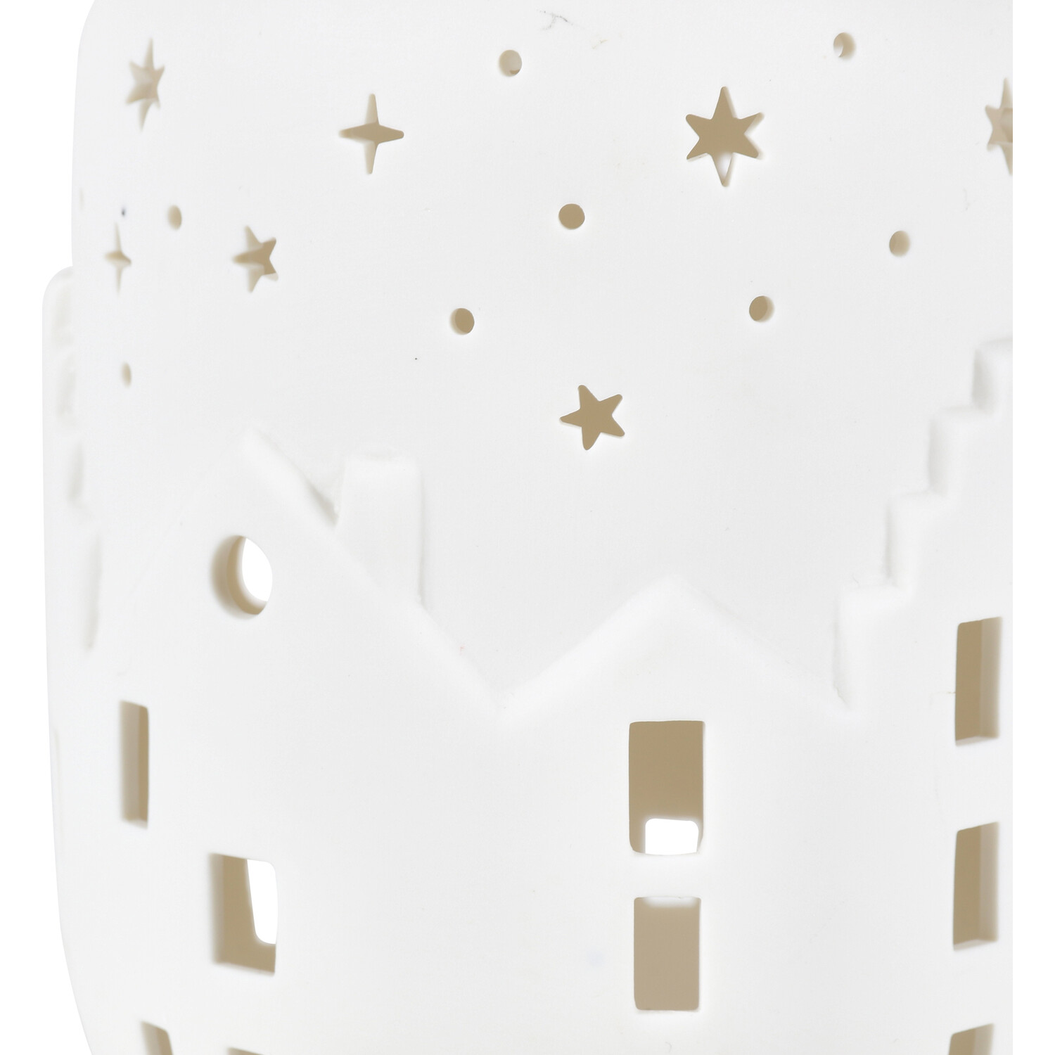 LED Festive Scene Lantern - White Image 5