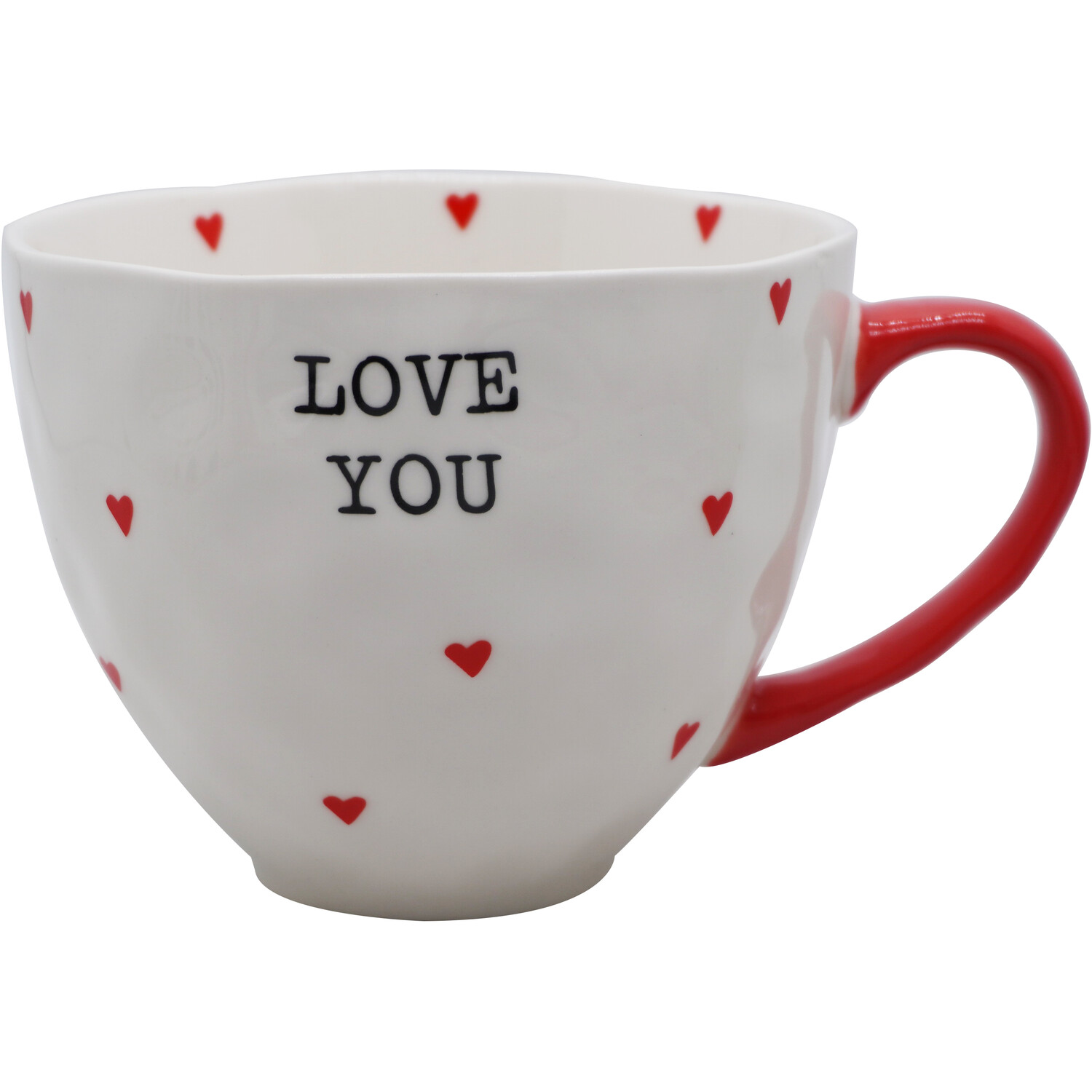 Love You or Be Mine Mug - Red Image 2