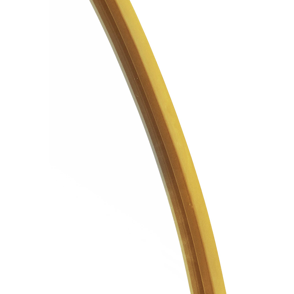 MirrorOutlet The Circulus Gold Flat Bottom Circular Outdoor Garden Wall Mirror 105 x 100cm Image 6