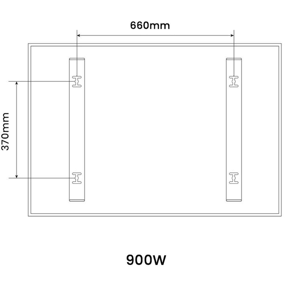 Mirrorstone Nexus Maldives Twilight Image Wi-Fi Infrared Heating Panel 900W 795 x 1195mm Image 8