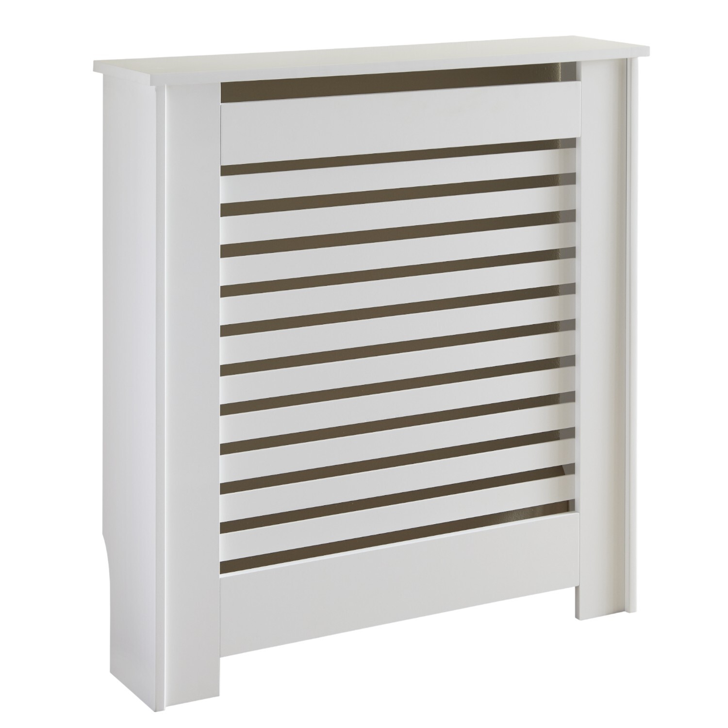 Contemporary Radiator Cabinet White Mini Image 6
