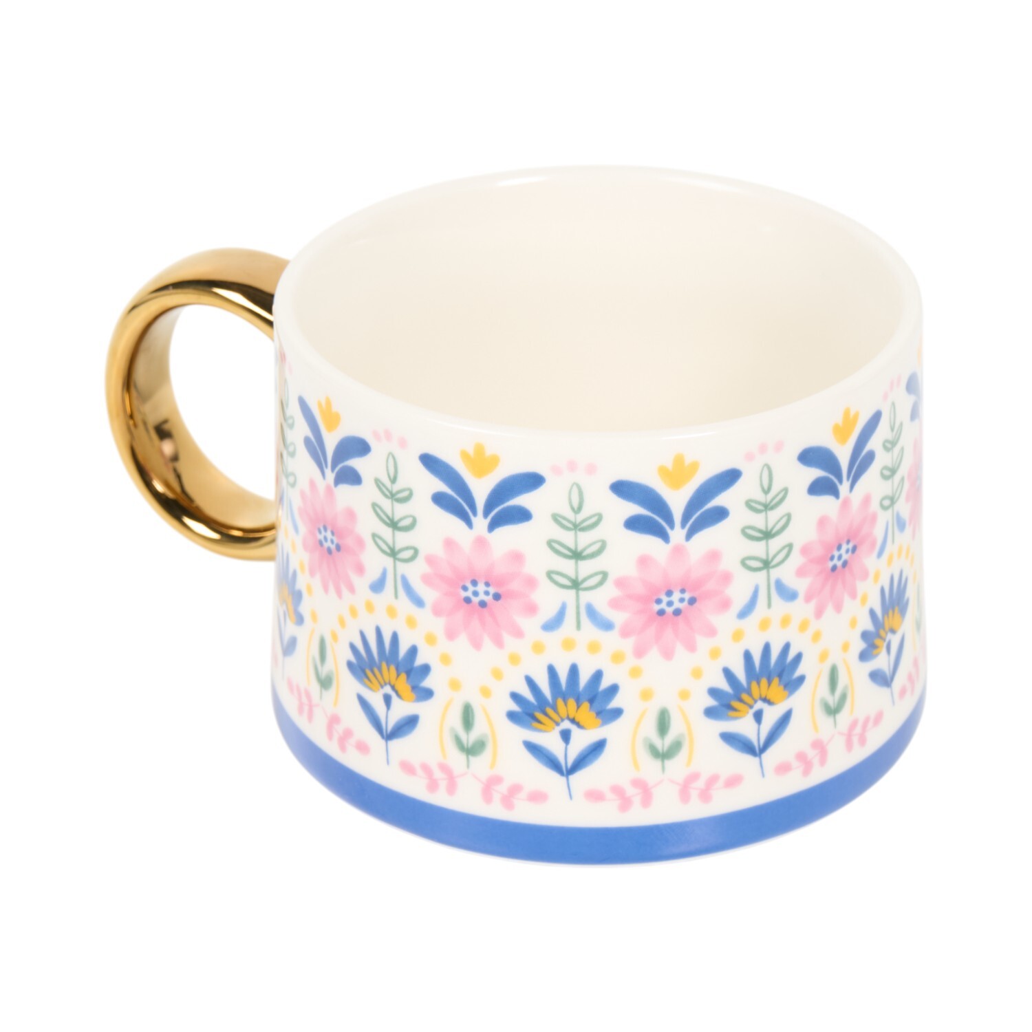 Decal Mug with Metallic Handle Image 4