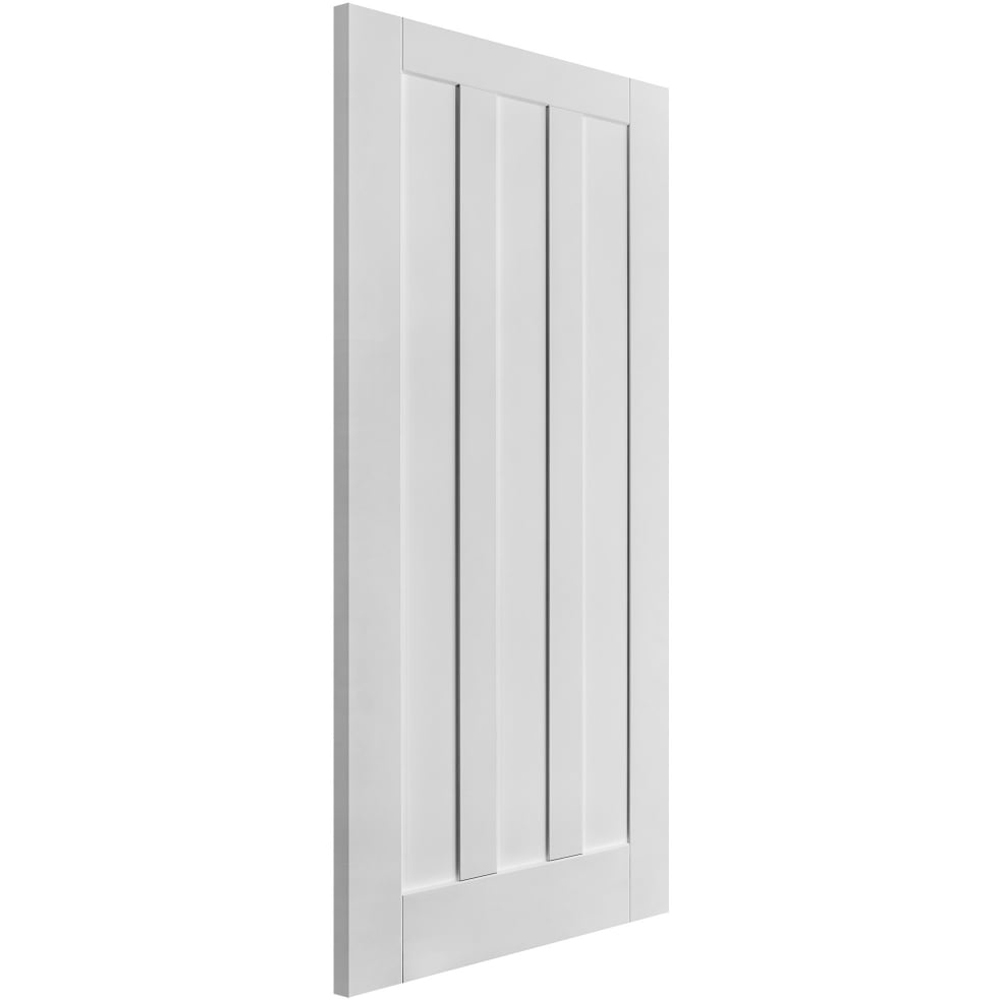 Ashton White Primed 3 Panel Internal Door 1981 x 610 x 35mm Image 4