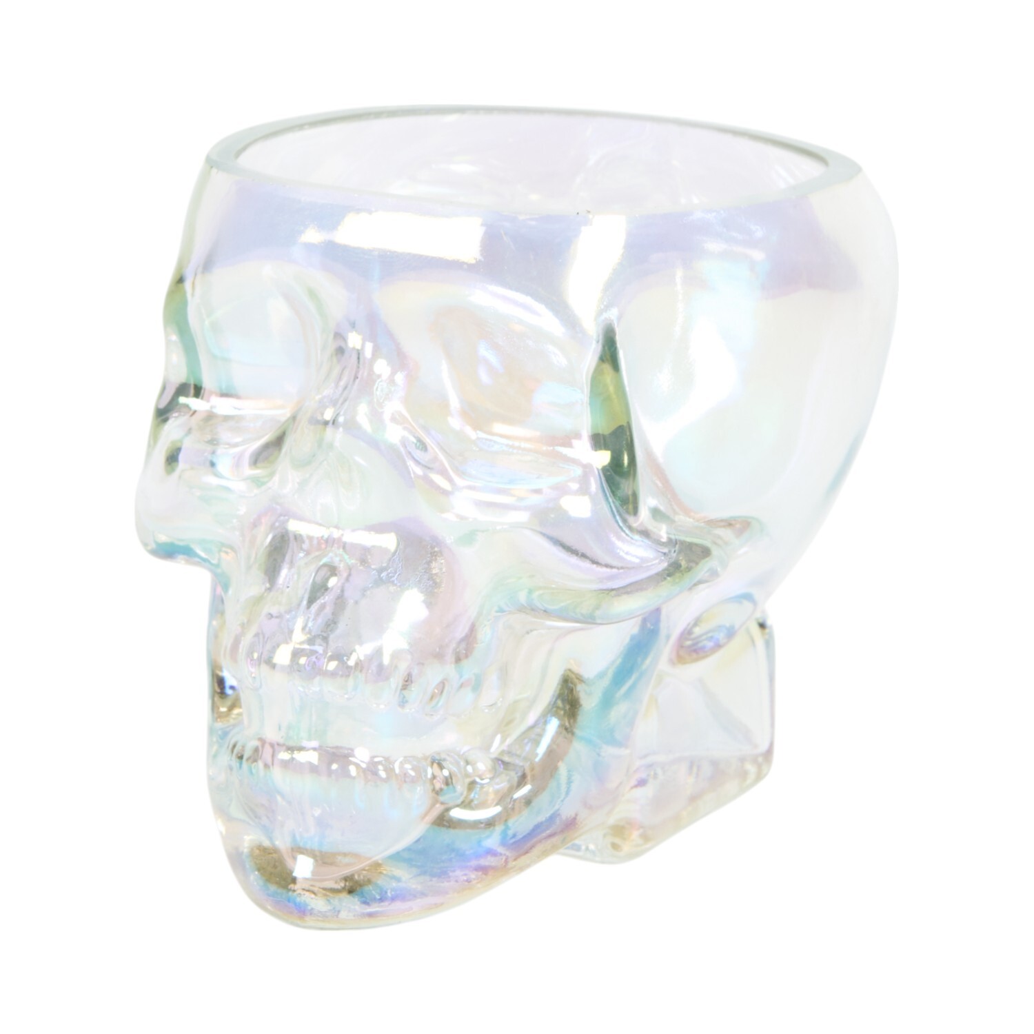 Assorted Skull Tealight Holder Black or Clear Image 8