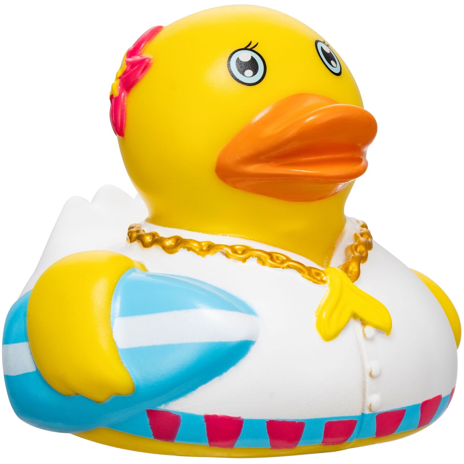 Surfer Girl Rubber Duck - Yellow Image 2