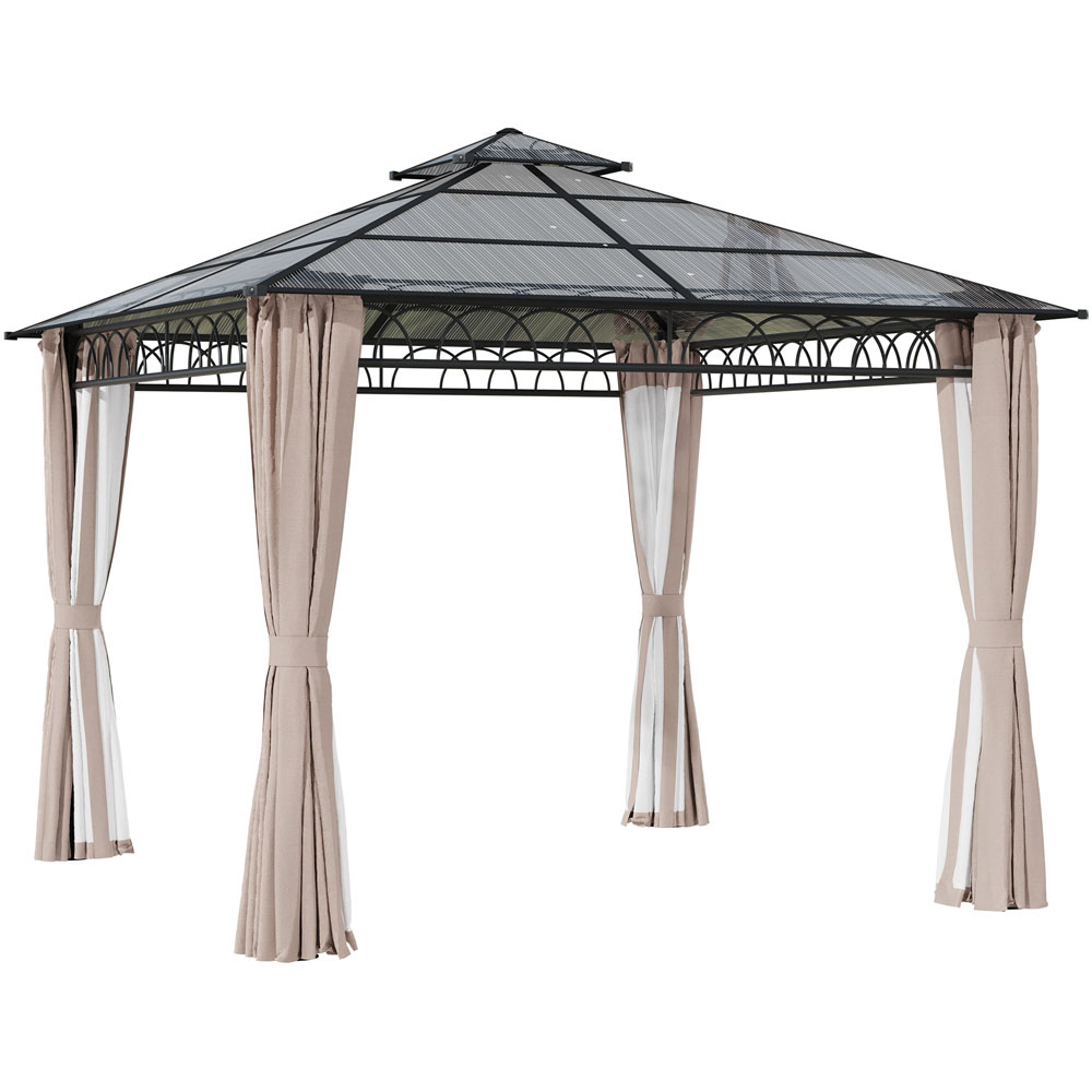 Outsunny 3x3m Outdoor Gazebo Poly Image 2