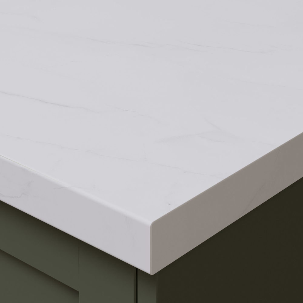 Omega Classic Paros Marble Postformed Breakfast Bar 4100 x 665 x 38mm Image 3