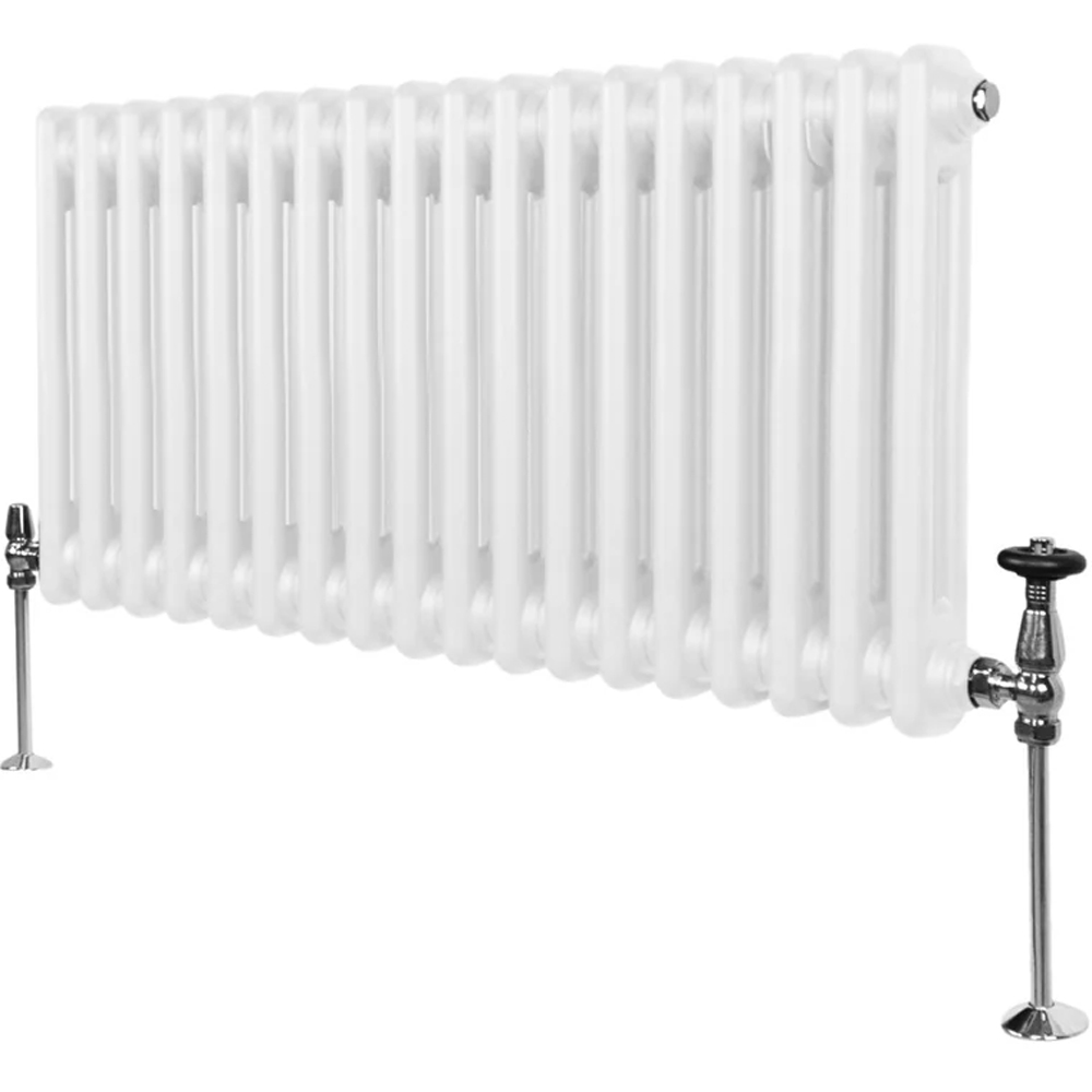 Monster Shop 1975 BTU White Traditional 2 Column Radiator 300 x 832mm Image 3