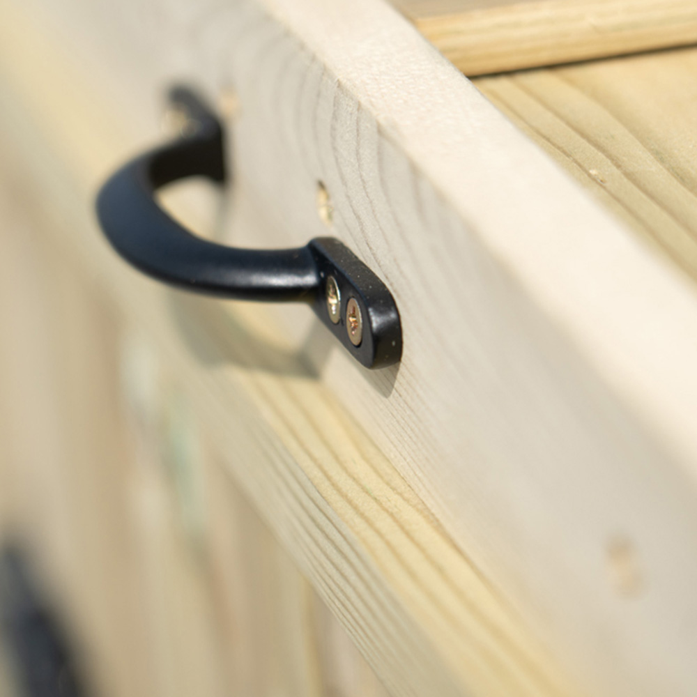 The Garden Village Chatburn 360L Quad Wheelie Bin Shed Image 7