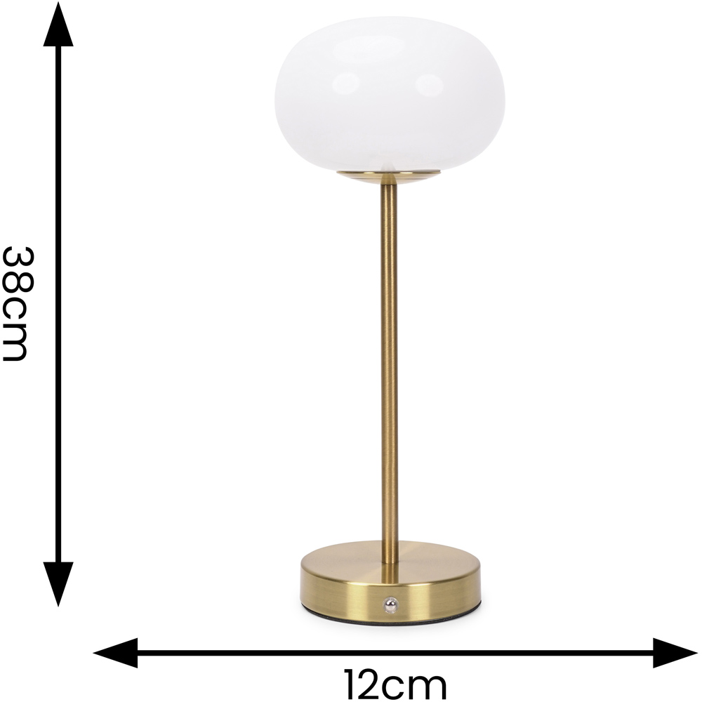 ValueLights Emmy Rechargeable LED Portable Table Lamp Image 9