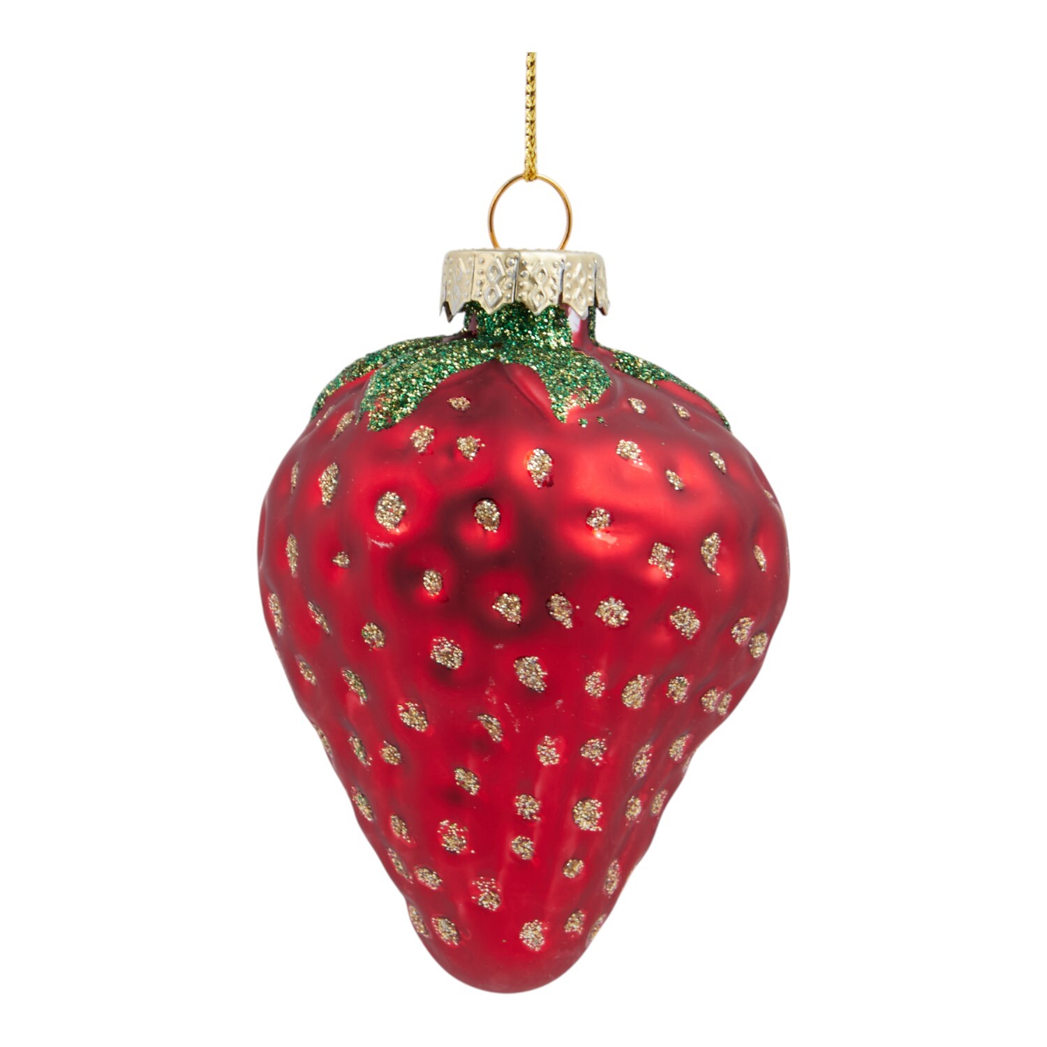 Set of 3 Strawberries Hanging Decoration Image 2