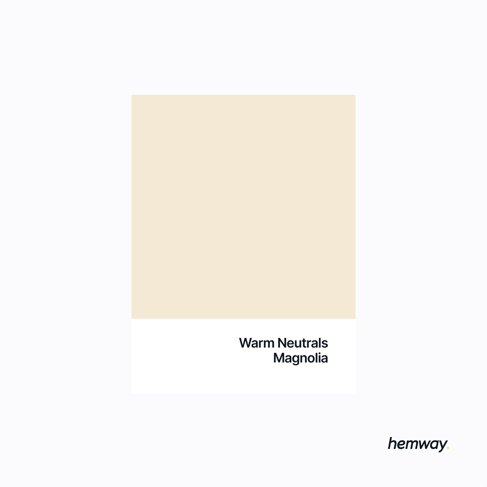 Hemway Magnolia Interior Matt Acrylic Emulsion Paint 2.5L Image 5
