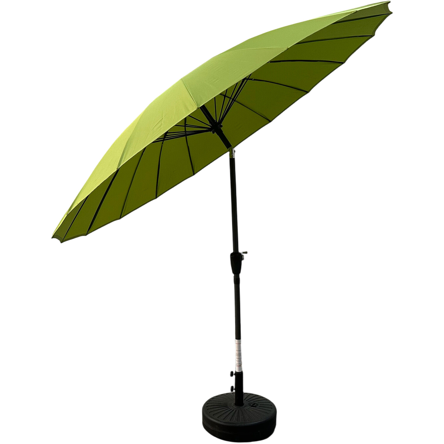 Shanghai 2.7m Crank and Tilt Parasol Apple Green Image 2