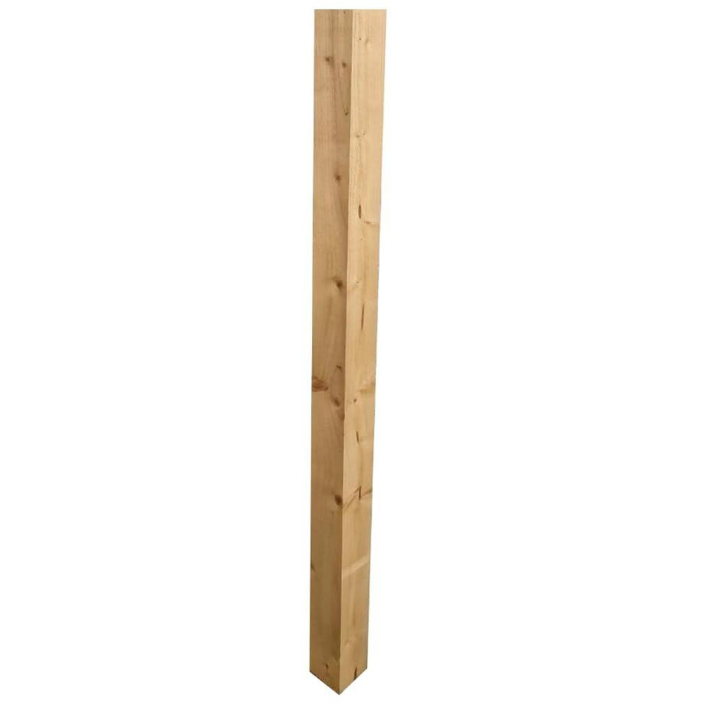 Snowdon Timber 4 x 4 inch Pressure Treated Garden Fence Post 1.8m x 100mm 4 Pack Image 3