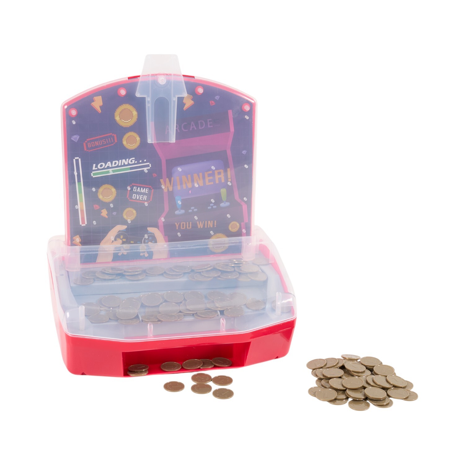 Arcade Coin Push Red Image 3