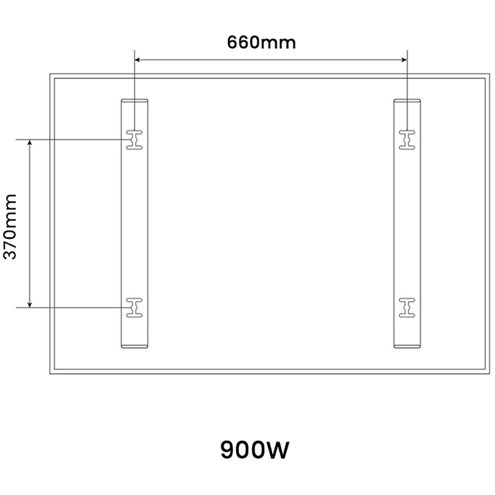 Mirrorstone NXT Gen 900W Infrared Heating Panel 795 x 1195mm Image 8