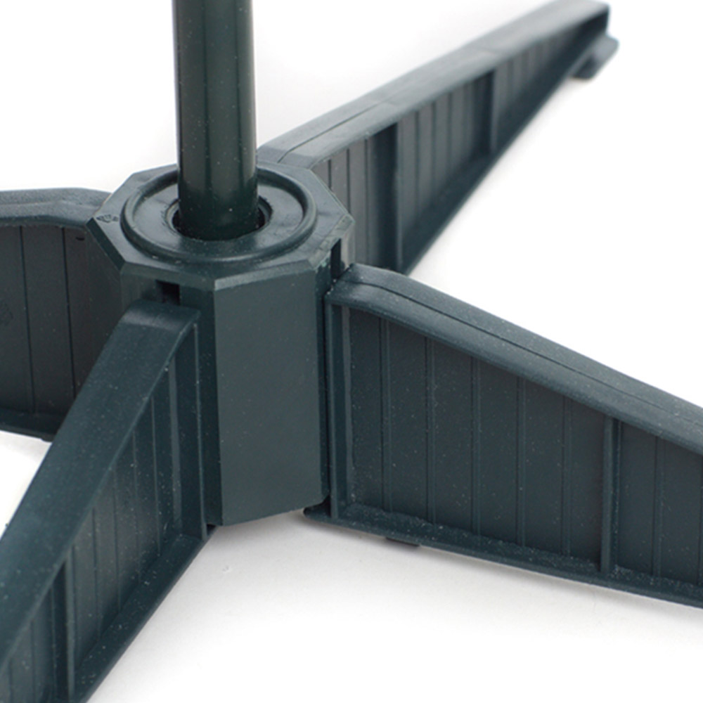 Best Artificial Pre Lit Warm White LED Frosted Pop Up Artificial Christmas Tree 7ft Image 4