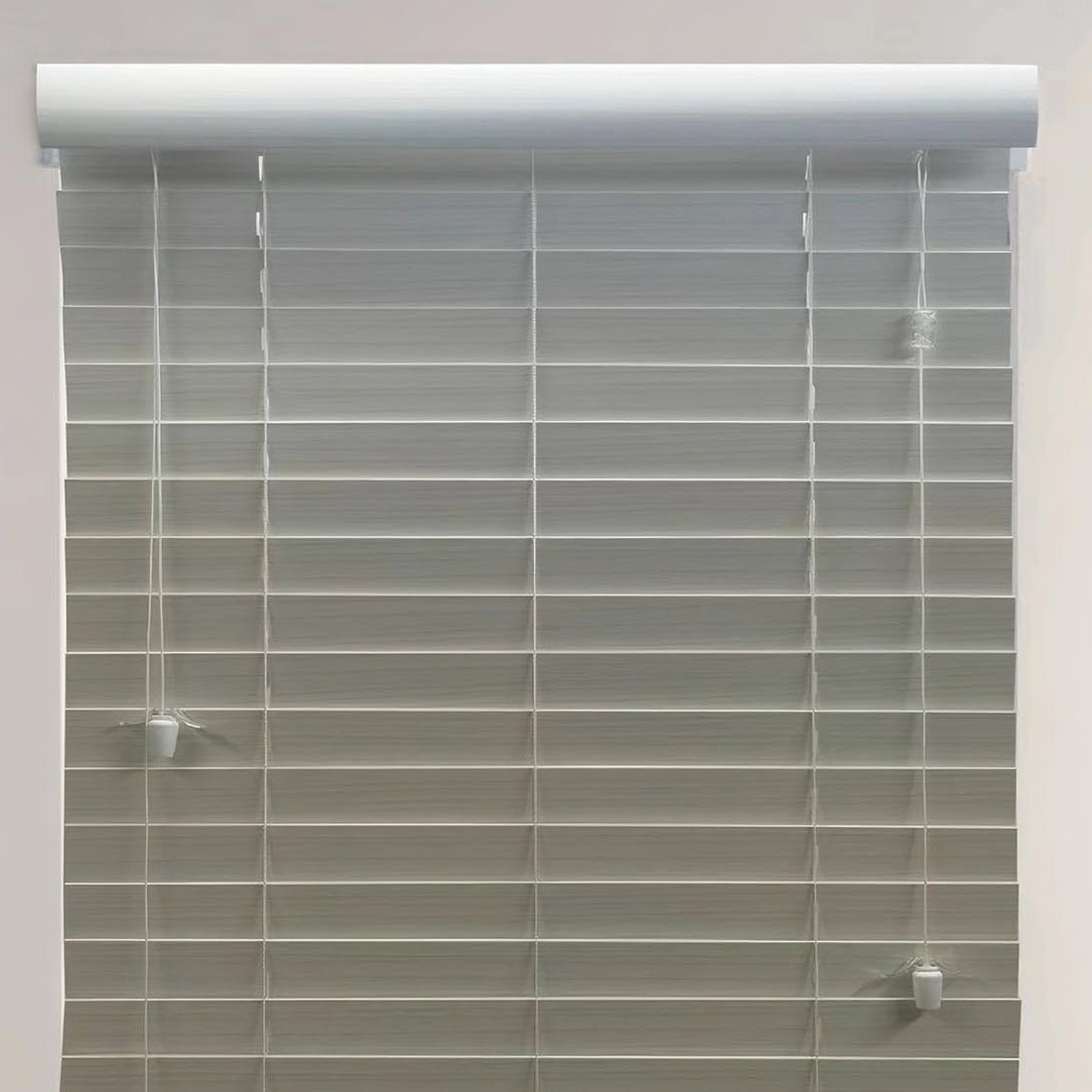Ashwood Venetian Blinds Grey Oak 120cm Image 1