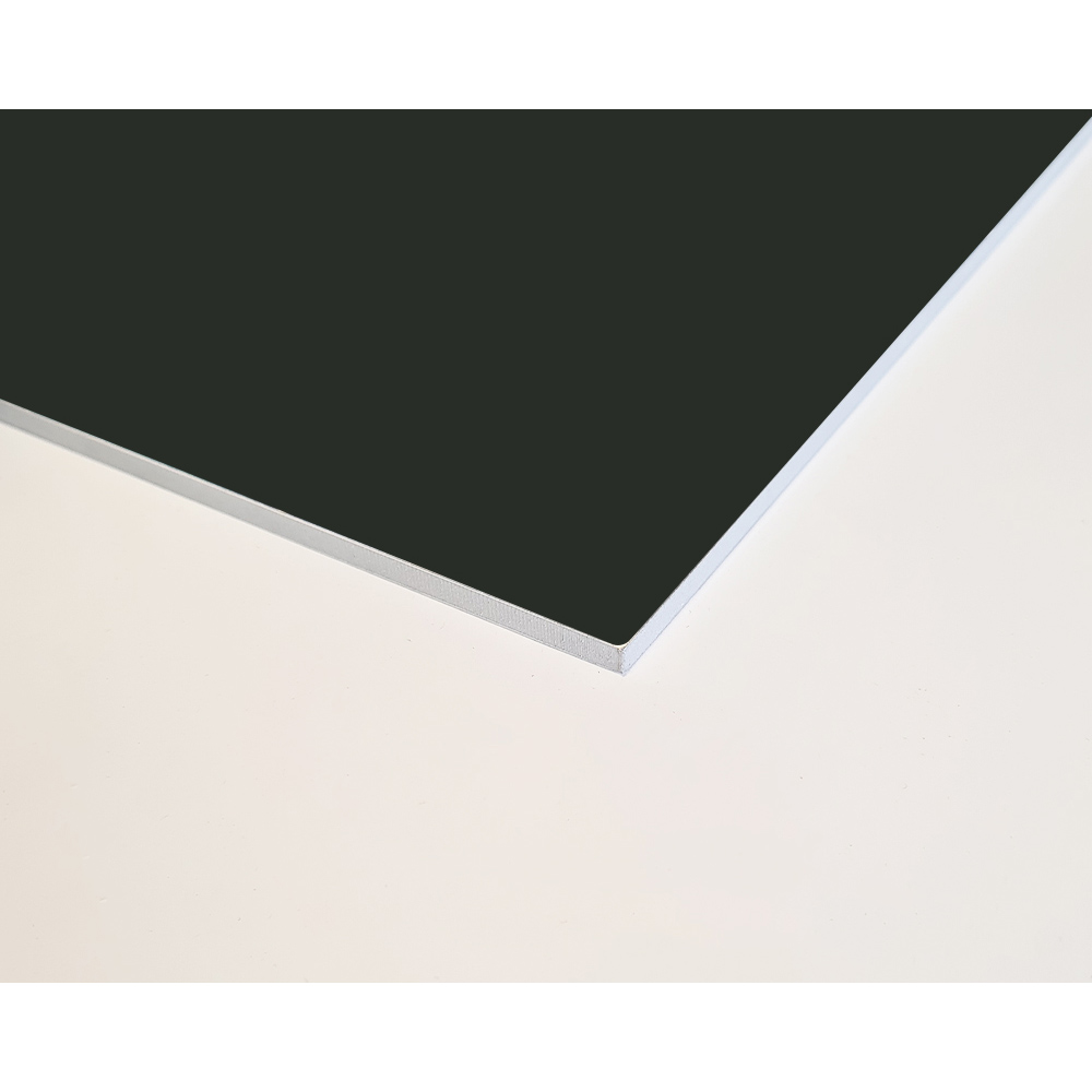 Wetwall Alloy Midnight Grey and Hadrian Green Double Sided Shower Wall Panel 1220mm Image 3