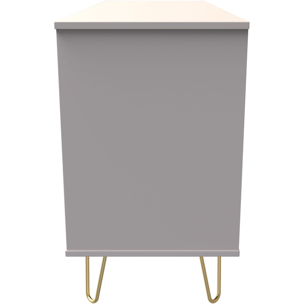 Crowndale Linear 6 Drawer Kashmir Matt Chest of Drawers Ready Assembled Image 4