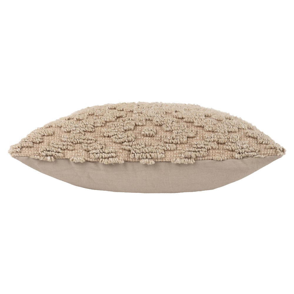 Yard Calvay Taupe Chunky Textured Cushion Image 4