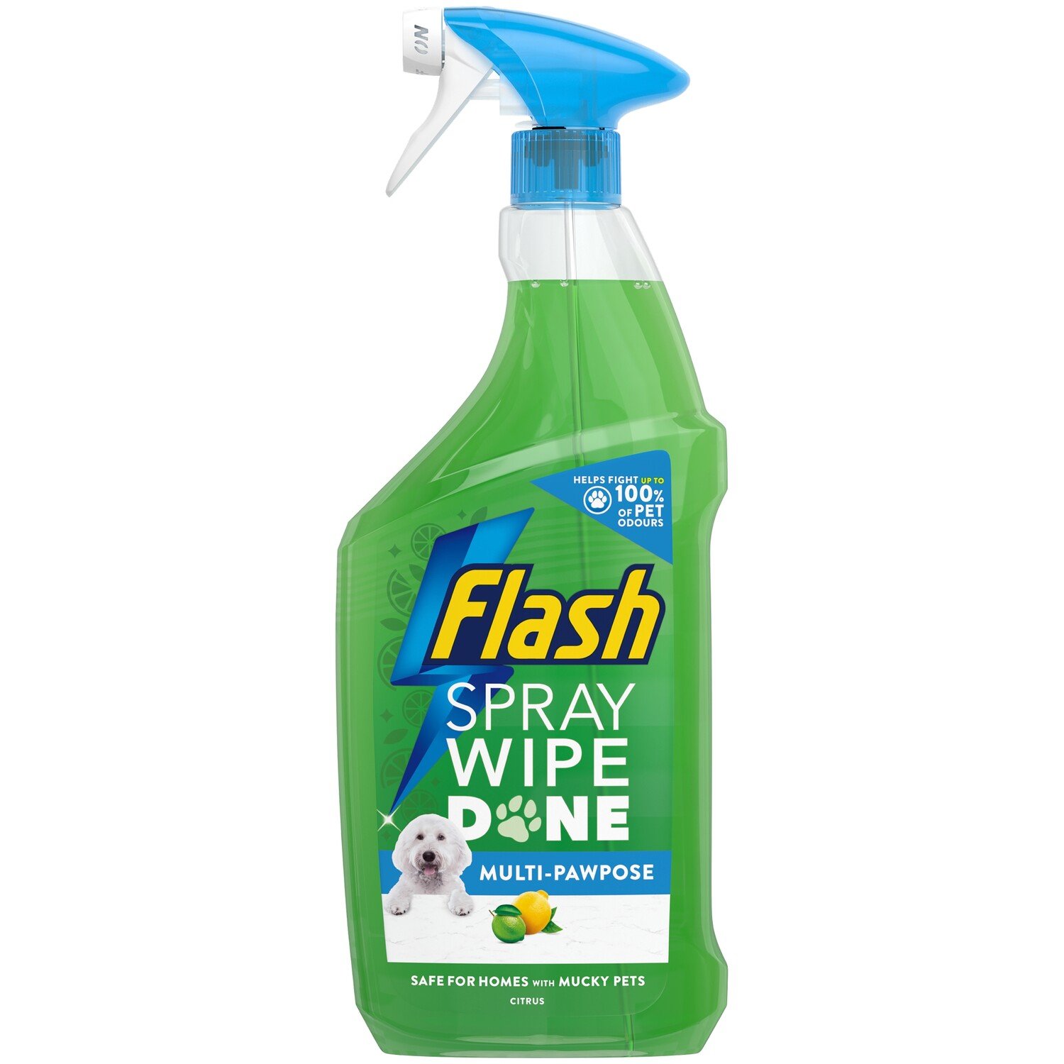 Flash Spray Wipe Done Pet Multi Pawpose Image 1