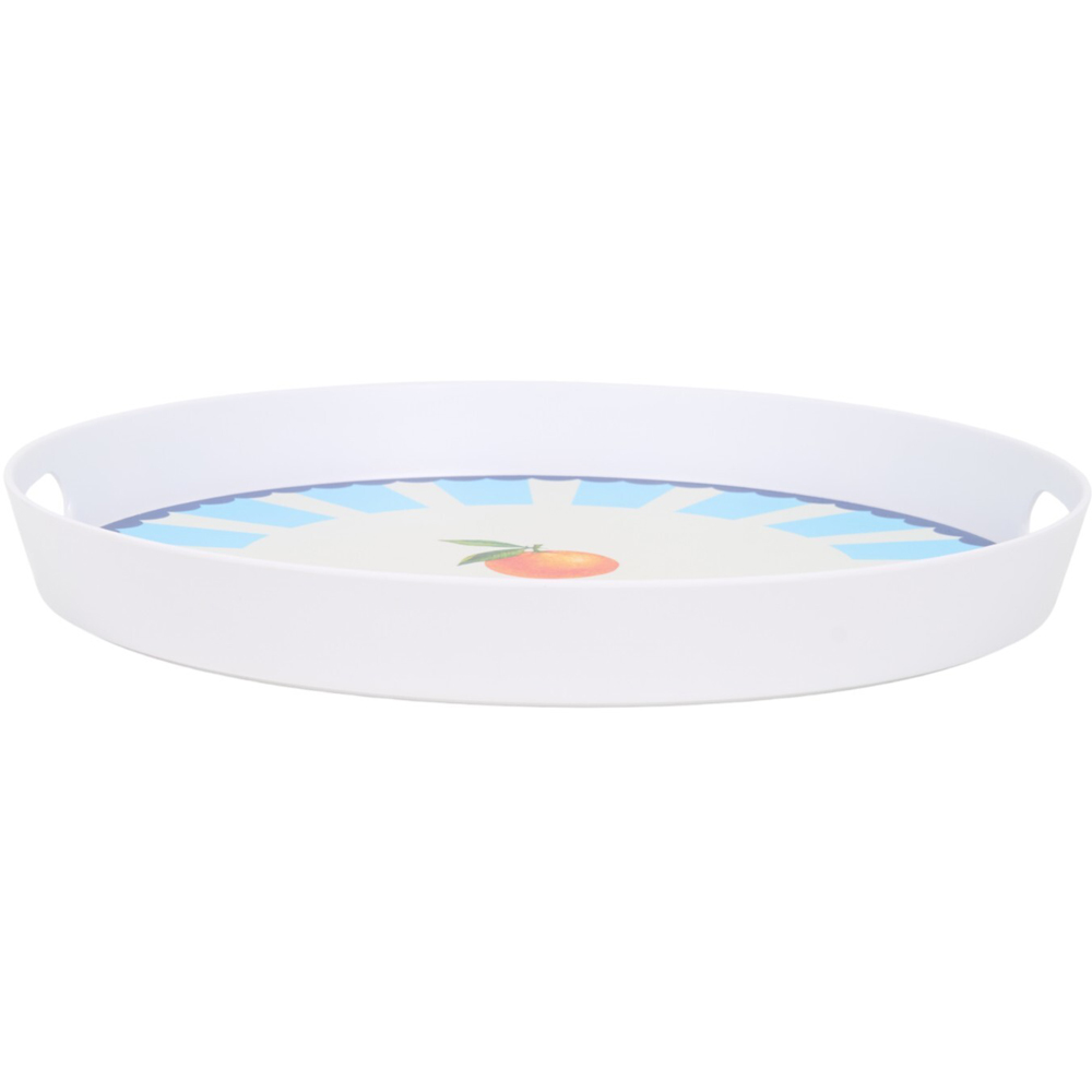 La Bella Vita Serving Tray Blue Image 4