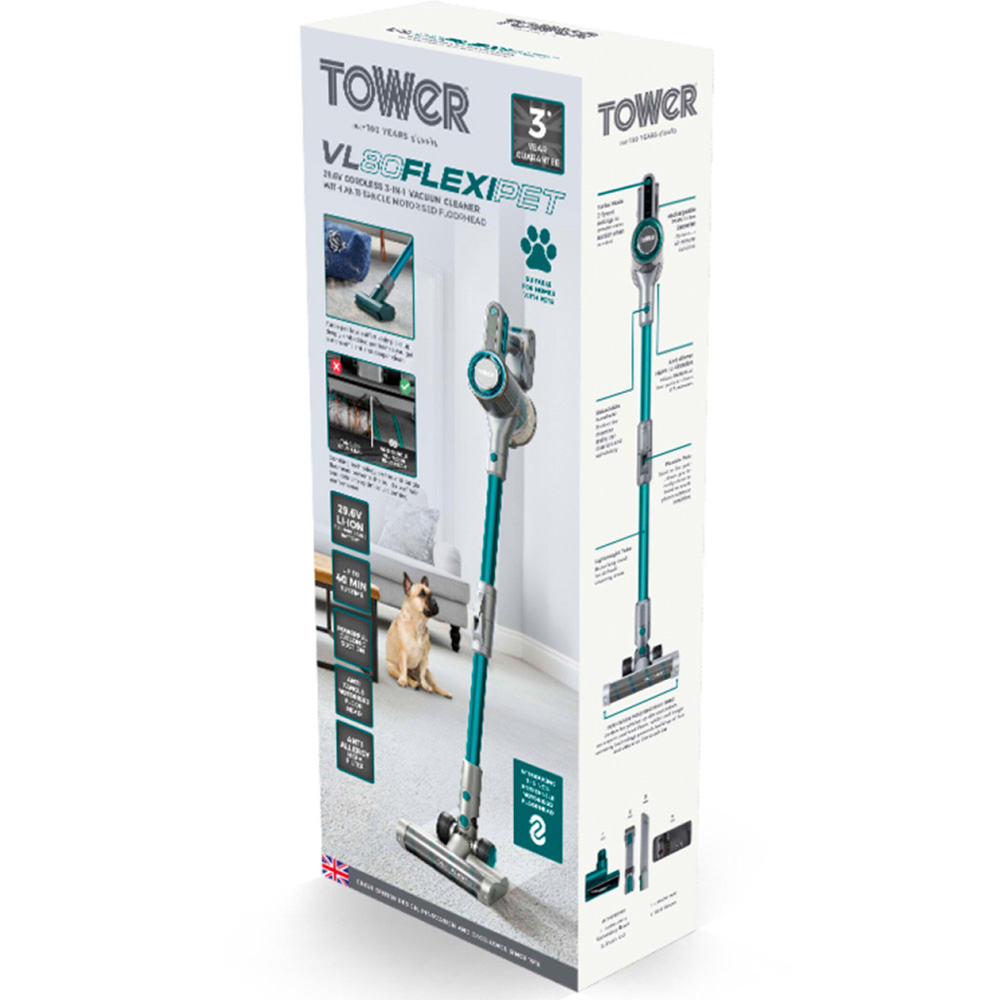 Tower VL80 3-in-1 Cordless Vacuum Cleaner 29.6V Image 2