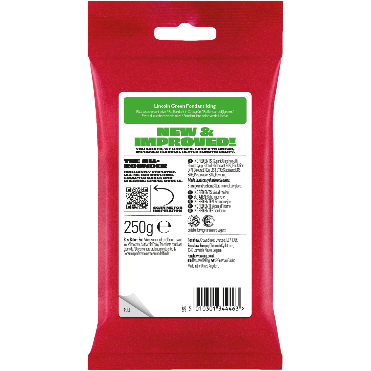 Renshaw Fondant Icing Lincoln Green Image 2